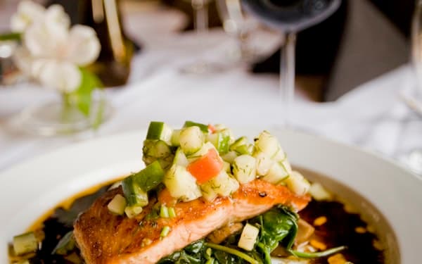 Honey Garlic Glazed Salmon